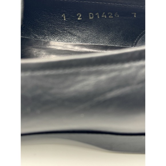 Prada Black Leather Buckle Loafers Men's US 7 Made in Italy New In Box - Picture 7 of 13